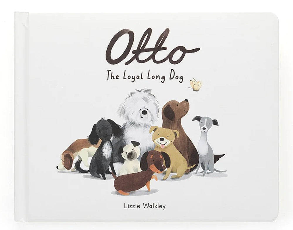 Jellycat Otto the Loyal Long Dog Book