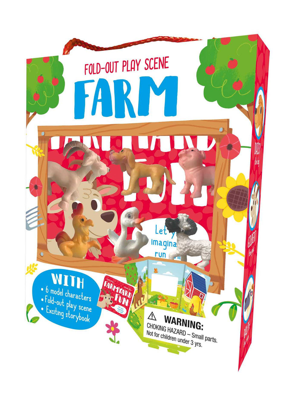 Fold-out Play Scene Farm Book
