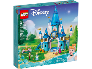LEGO®  DISNEY 43206 Cinderella and Prince Charming’s Castle