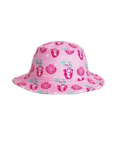 Sundaise Wide Brim Swim Hat Gracie Print
