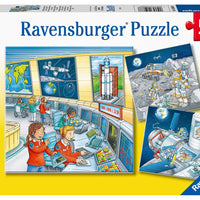 RAVENSBURGER 3x49 Puzzle Space Mission 050888