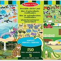 Melissa & Doug Reusable Sticker Pad Assorted