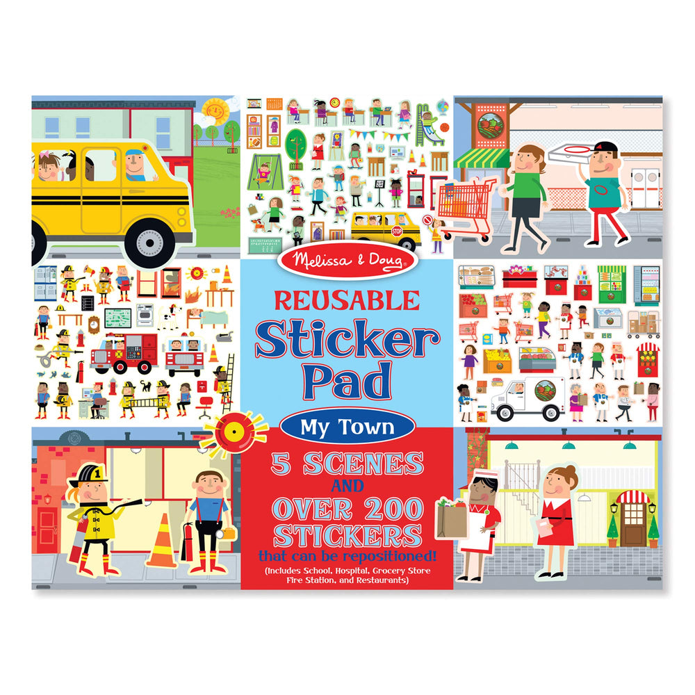 Melissa & Doug Reusable Sticker Pad Assorted