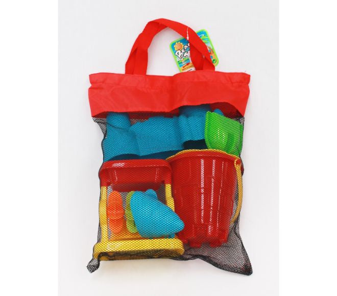 Beach set in mesh bag