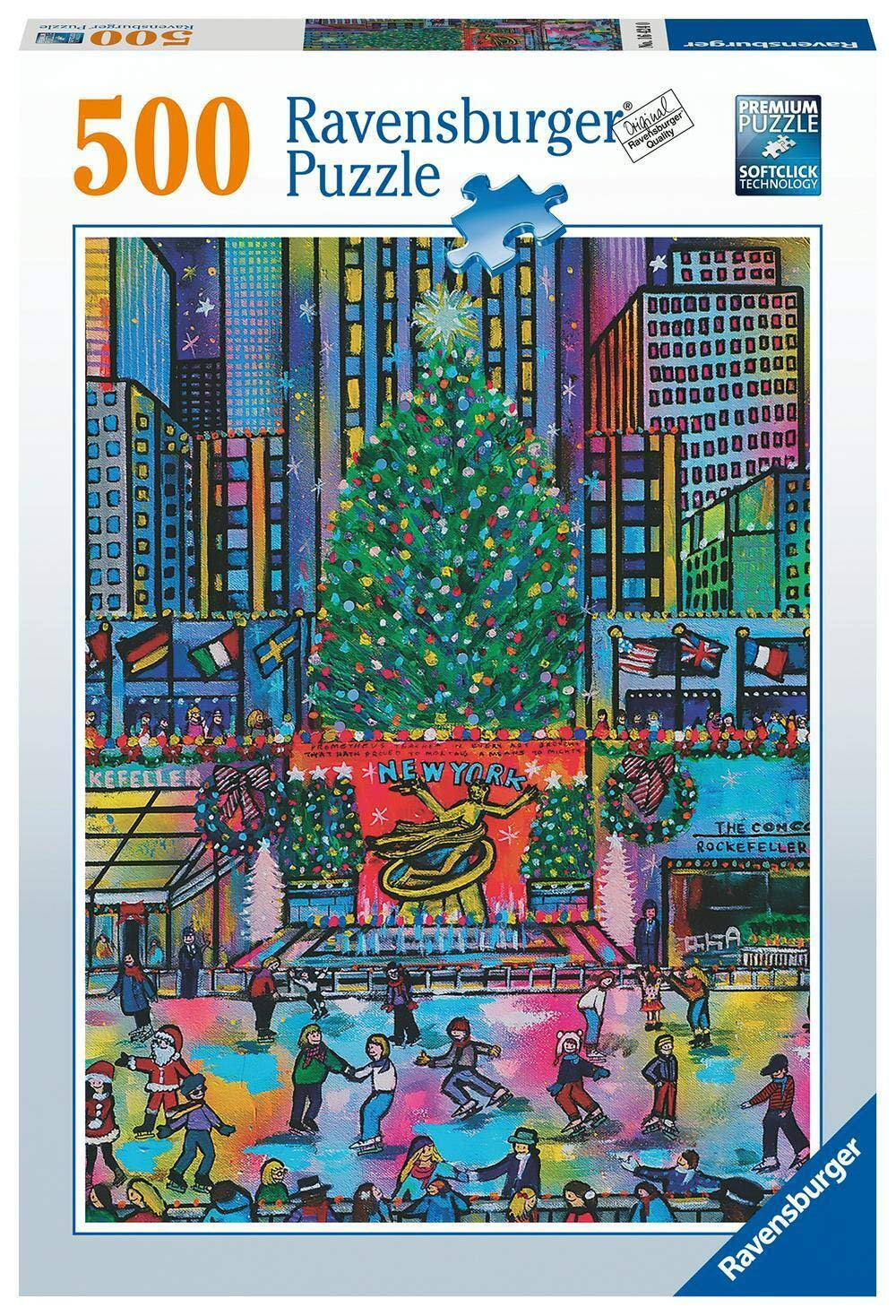 RAVENSBURGER 500 Puzzle Rockefeller Christmas 164240