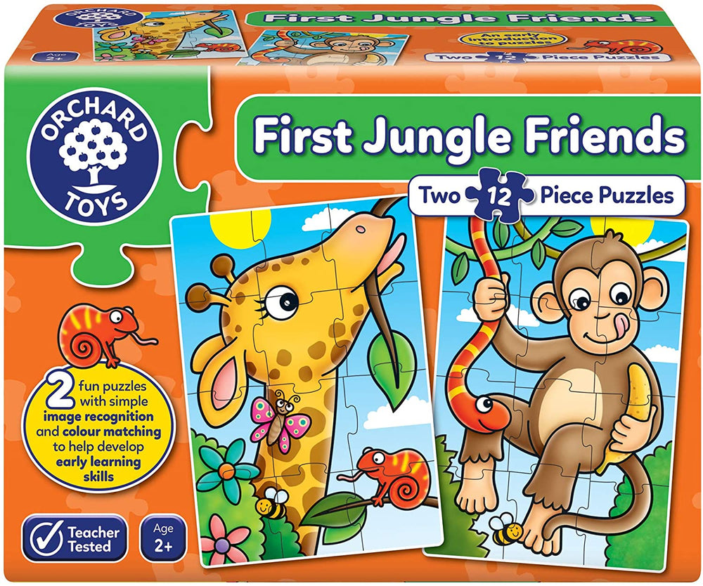 First Jungle Friends 12 piece puzzle