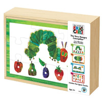 Hungry Caterpillar 4 in 1 Wooden Jigsaw Puzzle