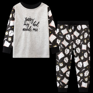 Cracked Soda Lawson Pyjamas Grey Marl 3-8