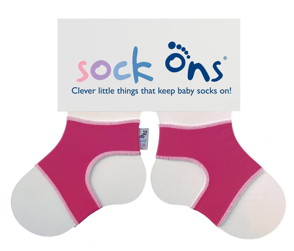 Sock Ons Fuschia