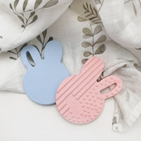 Bunny & Bear Silicone Teething Discs Bear/Bunny

