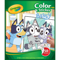 Crayola Color & Sticker Bluey