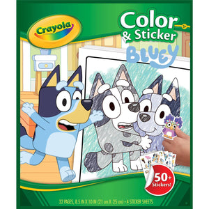Crayola Color & Sticker Bluey