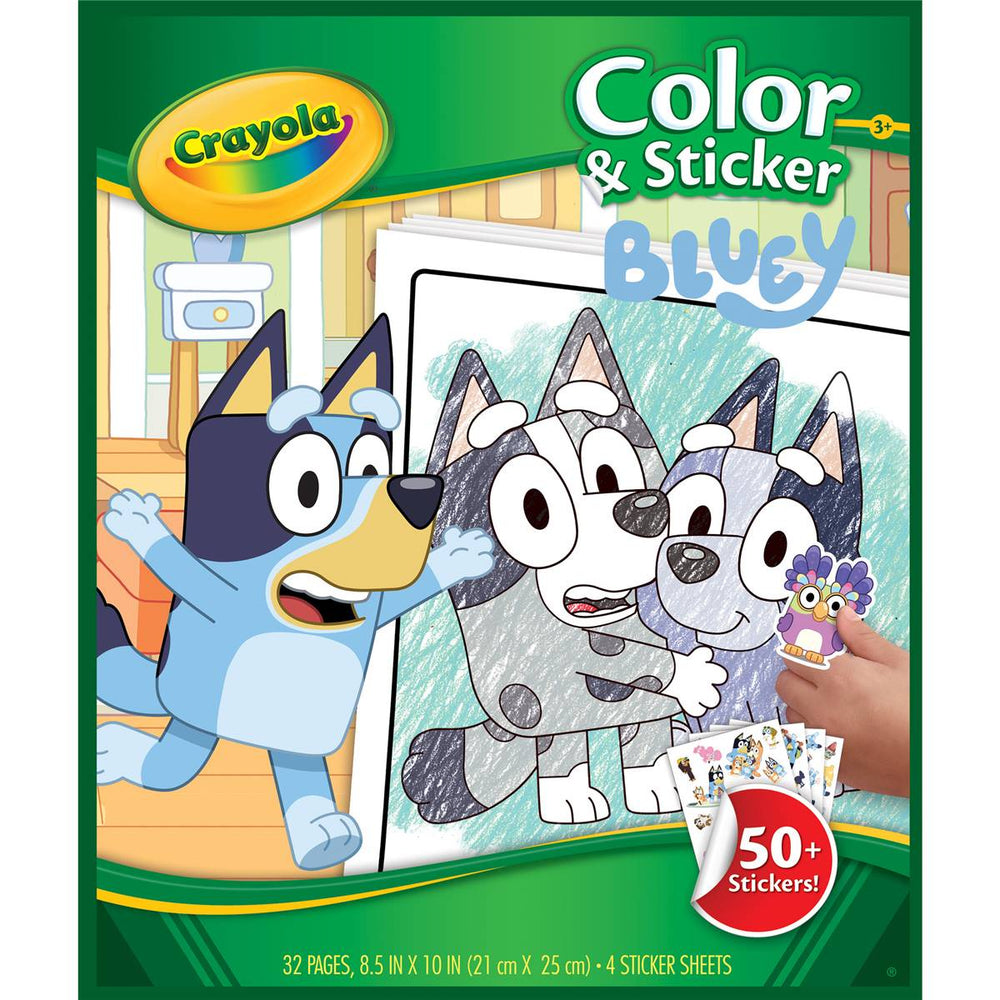 Crayola Color & Sticker Bluey