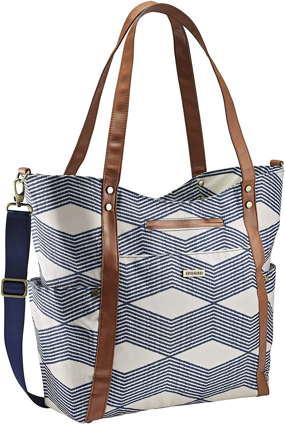 JJ Cole Bucket Tote Navy Twine