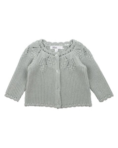 Bebe by Minihaha Pistachio Green Knitted Cardigan