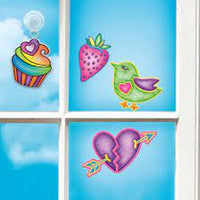 Shimmer 'n Sparkle Color-Change Window Art