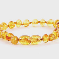 Baltic Amber Infant Necklace - Milki