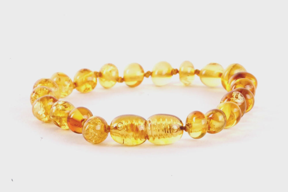 Baltic Amber Infant Necklace - Milki