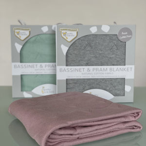 Bassinet & Pram Blanket assorted