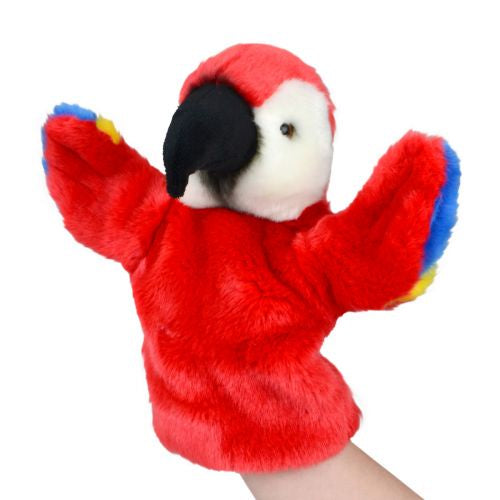 Red Parrot Puppet