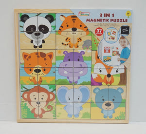 3 in 1 Magnetic Puzzle
