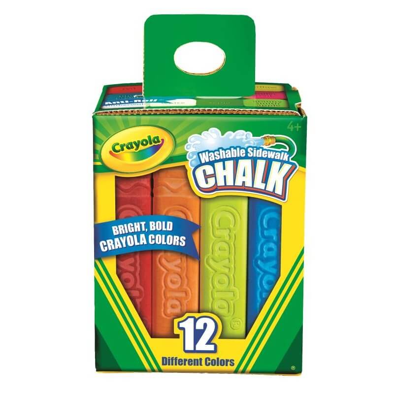 Crayola 12 piece Sidewalk Chalk