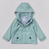 Rainkoat Stripy Sailor Jacket Sage