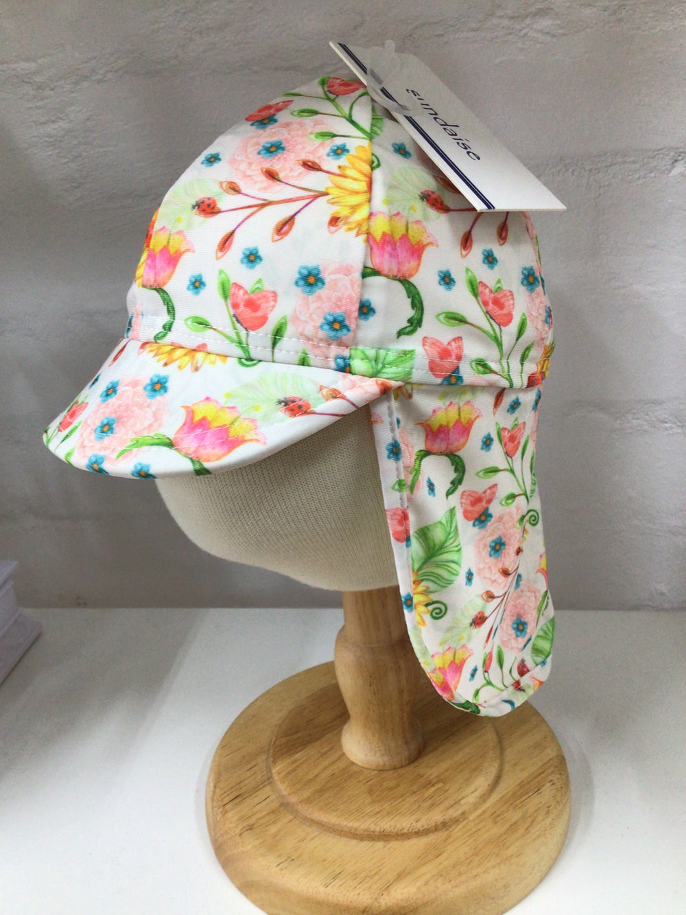 Sundaise legionarre style swim hat Ladybug Print