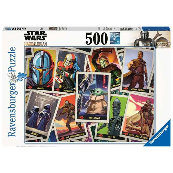RAVENSBURGER 500 Puzzle The Mandalorian: In Search of The Child 165612