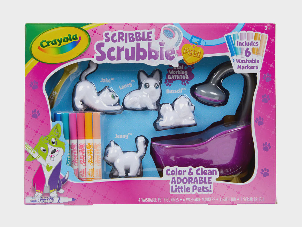 Crayola Scribble Scrubbie Pets Playset