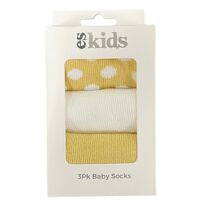 3 Pack Socks ages 3-12 months