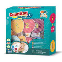Counting bath time stickers