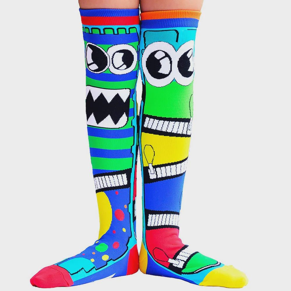 Madmia Monster Socks Ages 3-5