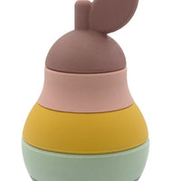 Living Textiles Playground Silicone Pear stacking Puzzle