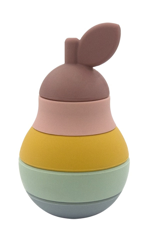 Living Textiles Playground Silicone Pear stacking Puzzle