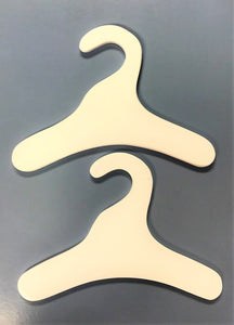Sally Fay Wooden Dolls Coat Hangers 4 pack