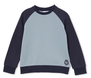 Milky Panel Fleece Sweat