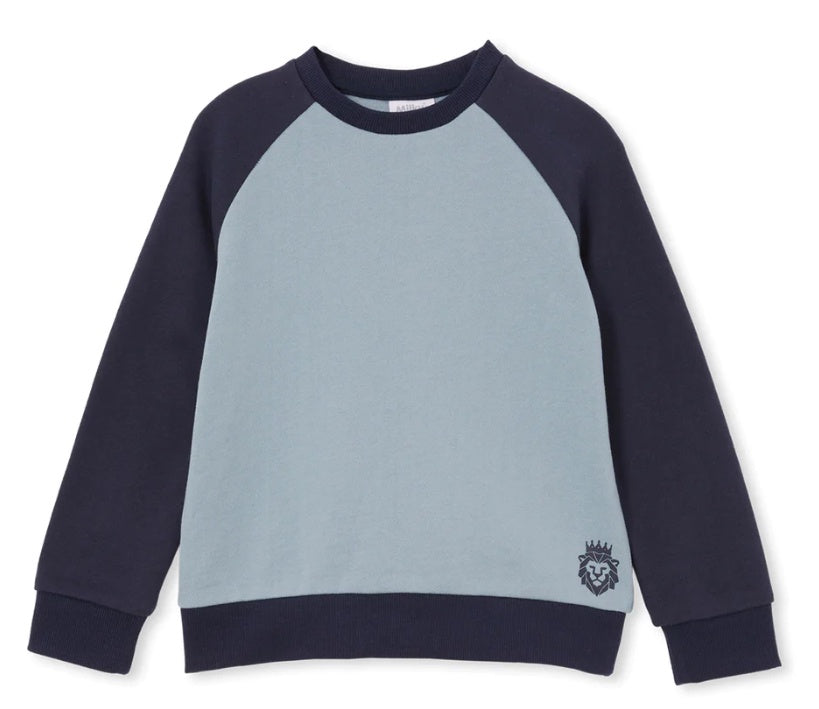 Milky Panel Fleece Sweat
