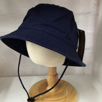 Sundaise cloth Bucket Hat Navy