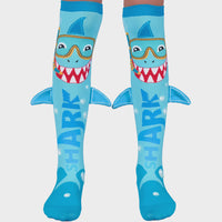 Madmia Shark Socks Ages 3-99