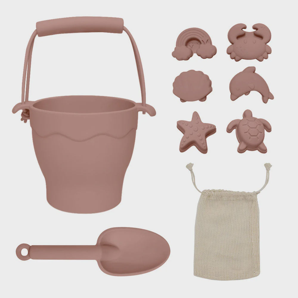 Playground By living Textiles Silicone Bucket and Spade Set