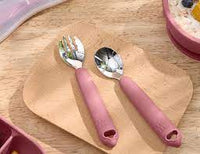 Cherub Baby Silicone Fork and Spoon
