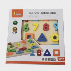 Block puzzle Number and Shapes