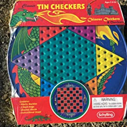 Tin Checkers: Chinese checkers and Checkers