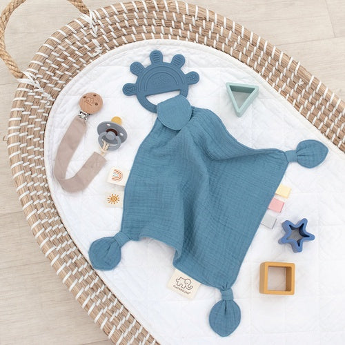 Silicone Comfort Teether - Blue
