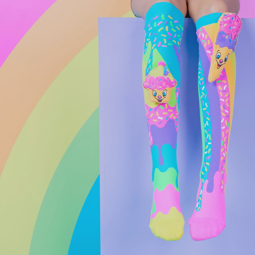 Madmia Ice Cream And Cupcake Sock Ages 6-99