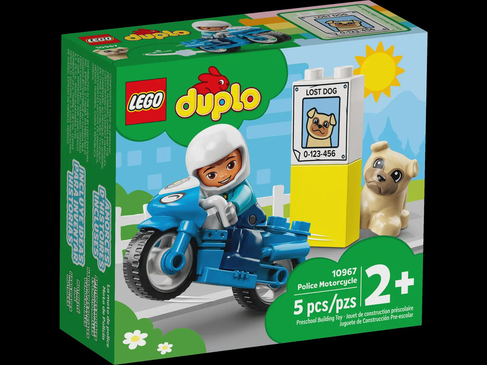 LEGO® DUPLO® 10967 Rescue Police Motorcycle