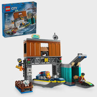 LEGO® CITY 60417 Police Speedboat and Crooks’ Hideout