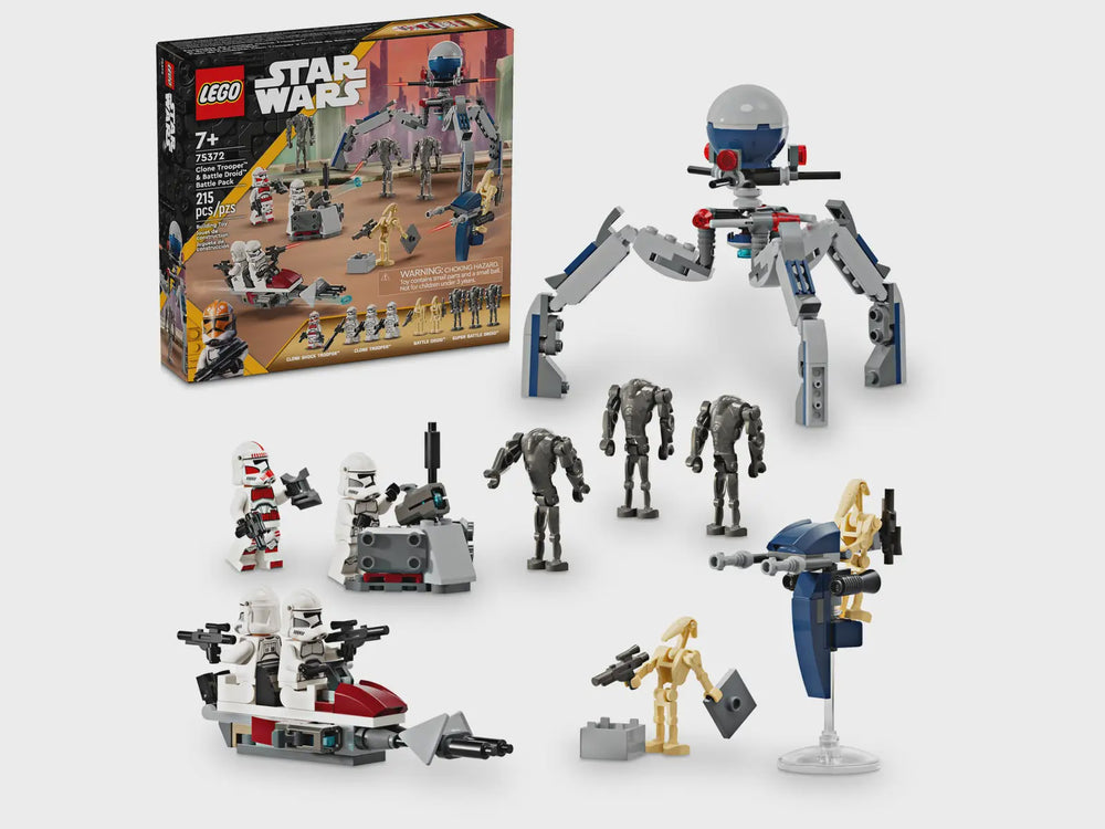 LEGO® STAR WARS™ 75372 Clone Trooper & Battle Droid Battle Pack