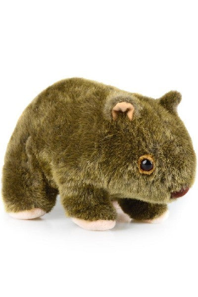 Aussie Bush Toys Australian Made Plush Wombat 17cm